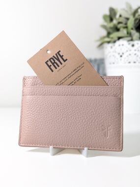 NWT Frye Genuine Leather Card Holder Wallet Minimalist Cowgirl Country Chic